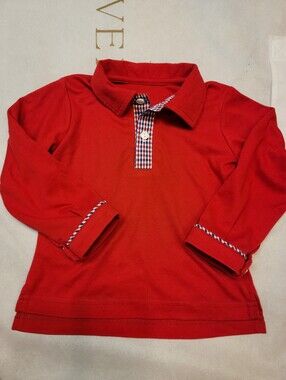 Lullaby Set Boys Red Shirt 24m
